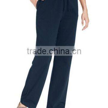 Custom China Manufacturer Eco-friendly Blank Loose Casual Cotton Jogging Pants for Women photo-2