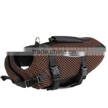 Pet high-perrformance Dog vest fashion personality reflective vest dog life jacket brow 45cm