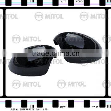 DOOR MIRROR COVER For Mini Cooper R53 01-06 Gloss Black PC Cover