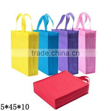 East Fashion low price portable non woven reusable tote bag