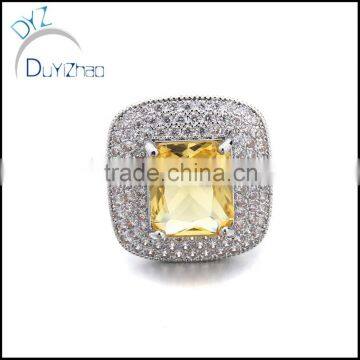 Hot sale Custom White Diamond and Diamond Ring