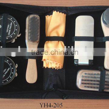 7pcs shoe polish kit in zipper bag