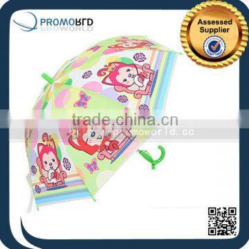 Hot Selling Cheap Cartoon Print Personalized Kids Folding Umbrella