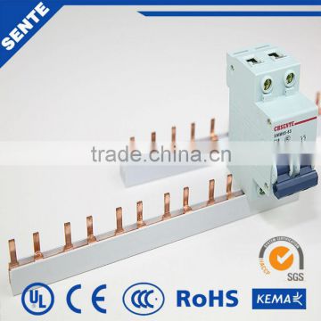 mcb bar 1.5mm 63A busbar wiring board PVC bus bar