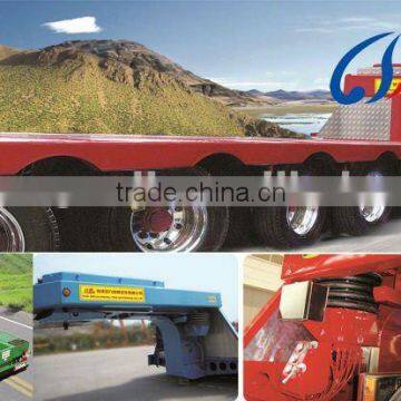 heavy duty semi trailer for transport bridge and abnormal shape cargo