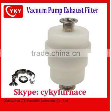 Double Layer Vacuum Pump Exhaust Filter with KF-D25 Adaptor & Quick Clamp CY- EQ-CG-4L-N