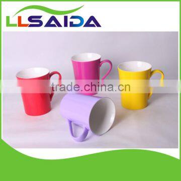 china wholesale coffee mug colorful glazed new bone china cup