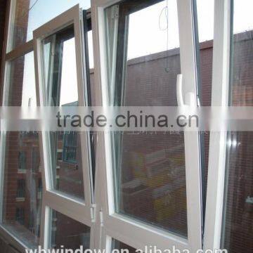 factory direct sale double glzaed pvc tilt and turn window with best price for sale