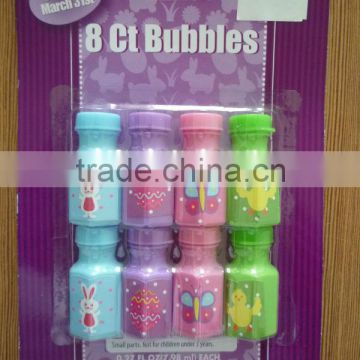 Easter Hexagonal bottle bubbles