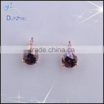 wholesale mini zircon earrings