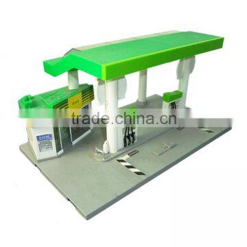 plastic simulation building model