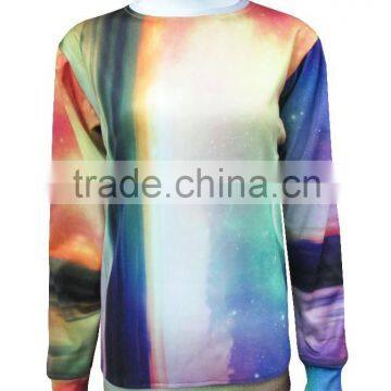 Women's Crew Neck Sweatshirts Custom Sublimation