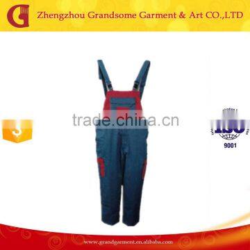 Industrial Workwear Bib Overalls bi-color salopette