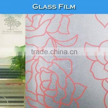 S012 Easy Operation Colored Glass Film Decorative Window Decals