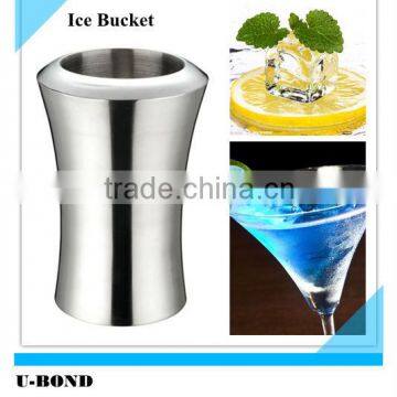 Stainless steel double walls beer chiller
