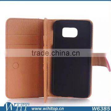 Flip Leather Case for Samsung Galaxy S6, Business Wallet Case for S6 With 9 Card Slots photo-2