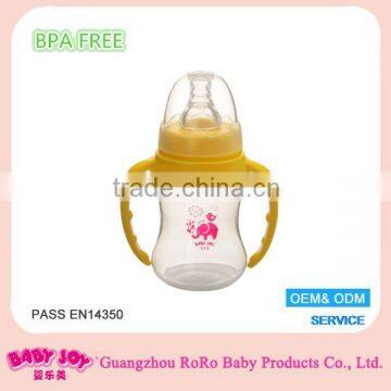 bpa free standard neck pp adult baby feeding bottle with handle