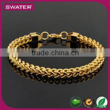 New 2016 Adjustable 18K Gold Mens Bracelet