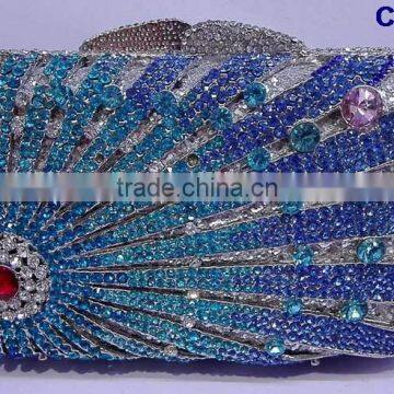 CB0121-15 New hot sell high quality fashion lady small handbag with nice shining stones decorate for party of cluth