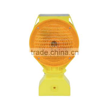 ISO9001 factory super high brightness solar barricade warning lights