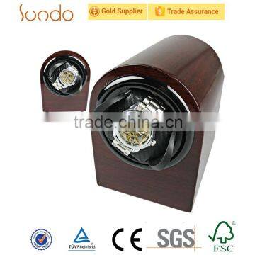 fashion and luxury brown MDF watch winder