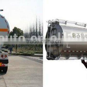 Straight Aluminum Alloy Tanker Trailer 40000L~45000L 3 Axle 6% Expansion With DOT ADR SASO Certifications photo-3