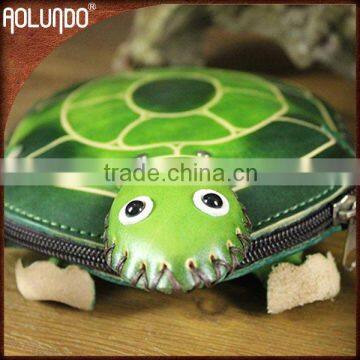 Fashion New Design Girl's Shoulder Leather Coin Purse photo-3