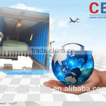 Used containrized block ice machine for Middle East countries