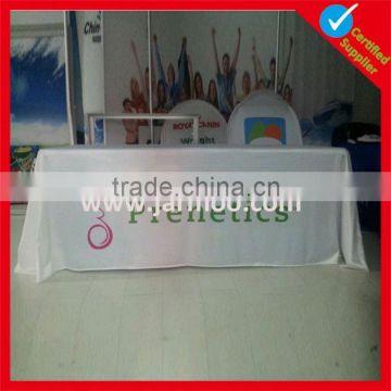 custom polyester promotional table cloth