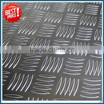 JINAN Factory 5052 5083 5754 H32 H34 H36 H111 H114 Roll of Aluminum Tread Plate Price photo-2