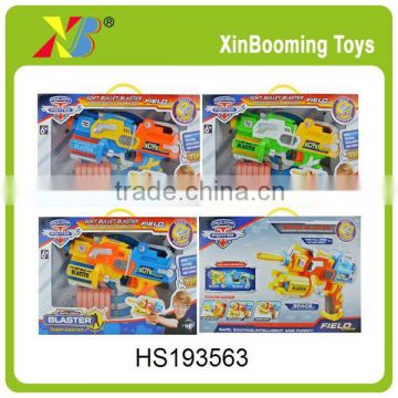 Super quality plastic foam bullet gun toy