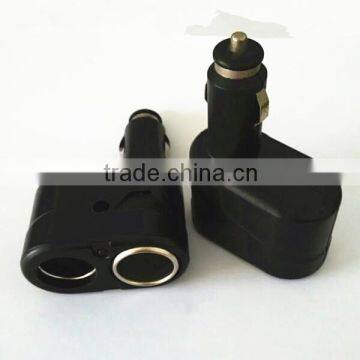 2 Way USB 12V Charger Power Adapter Port Car Cigarette Lighter Socket Splitter photo-2