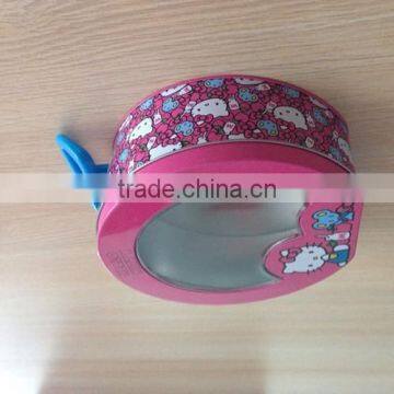 plastic tin can lids tin can printing machine handle tin box