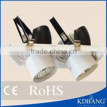 High Efficiency top quality 2*40w led track spot light                        
                                                Quality Choice