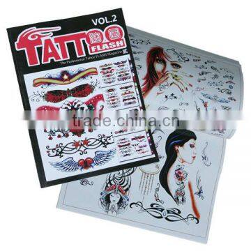 Fashion Tattoo Manuscrip Tattoo Magazine Tattoo Book Supply