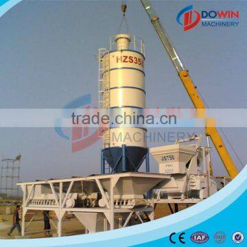 New design high efficiency HZS series concrete mixing plant and related equipments