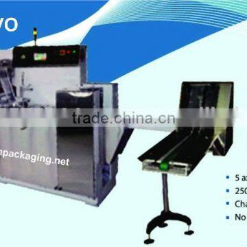 AUTOMATIC TOILET SOAP FLOW WRAP MACHINE