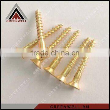 2016 super quality hex head copper wood screw