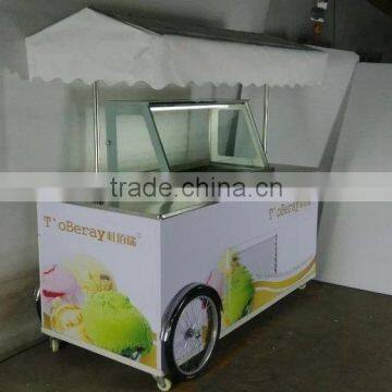 ice cream show sell cart