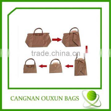 fashion recycled foldable oxford promotional bag