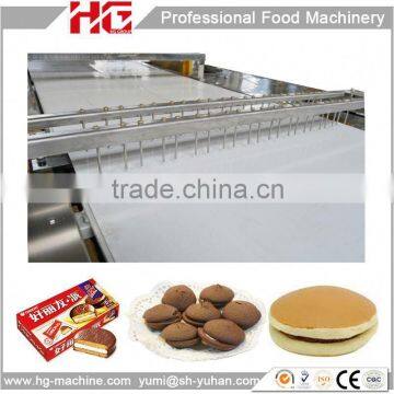 automatic gas oven choco pie bakery equipment