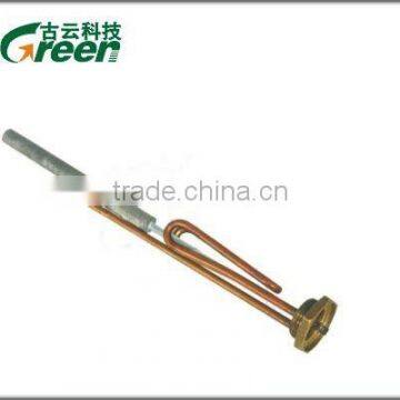 Electric boiler heating element, water parts