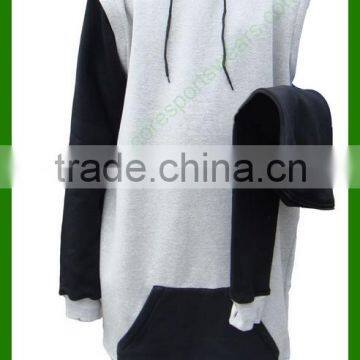 Zip off sleeves Tall Hoody