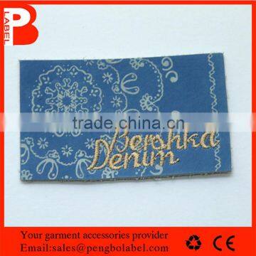 Eco-Friendly Custom sheepskin leather patches for jeans