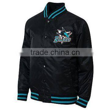 Satin Varsity Jacket in Plus Size Jacket/college Satin Varsity Jacket, Letterman Satin Varsity Jacket, Bomber photo-2