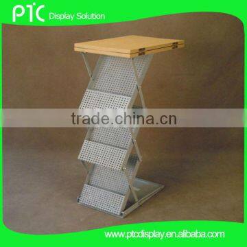 Multifunctional brochure stand