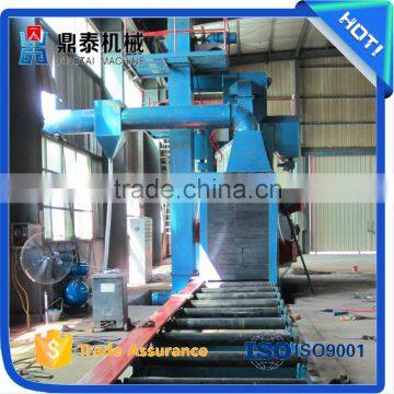 h beam shot blasting machine ,through type shot blasting machine, steel structural equipment with quality