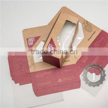 take away sandwich paper box food packaging