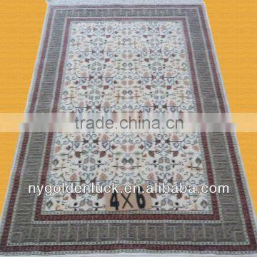 4x6ft Wool silk rugs & carpets