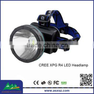 High Power XPG R4 LED Rechargeable LED Miner Headlamp Wholesale